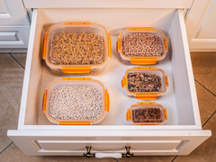 5 pcs Rectangle Airtight Food Storage Containers 5 pcs Rectangle Airtight Food Storage Containers
