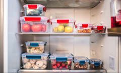 5 pcs Rectangle Airtight Food Storage Containers 5 pcs Rectangle Airtight Food Storage Containers