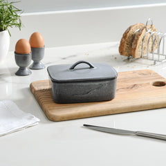 Malmo Charcoal Butter Dish