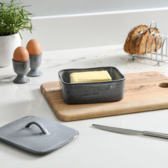 Malmo Charcoal Butter Dish