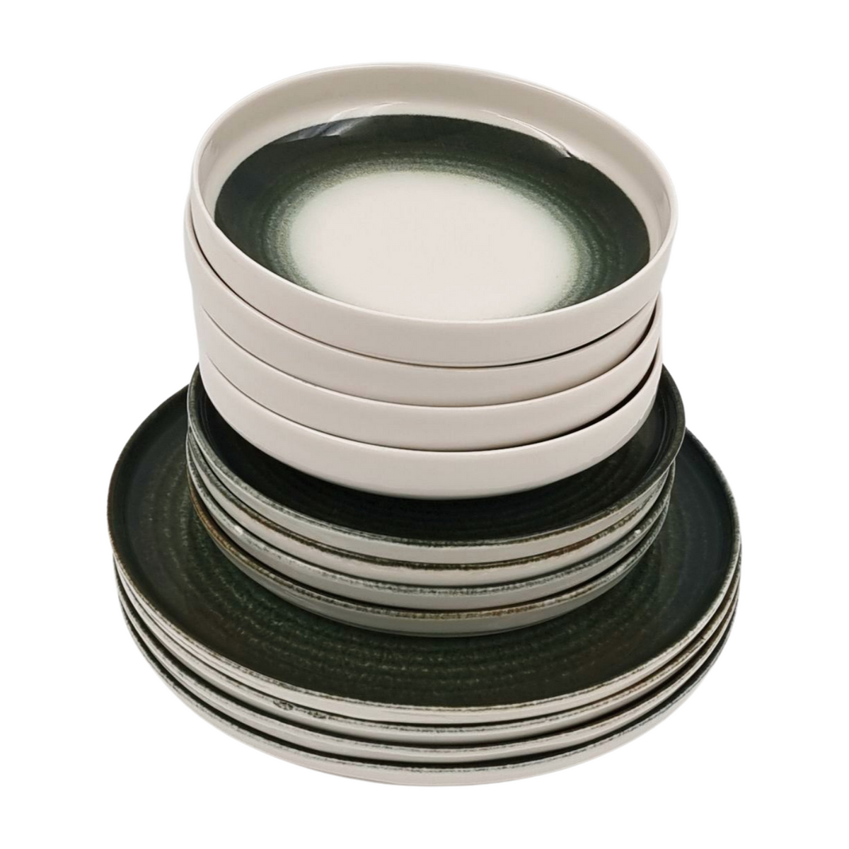 12 Piece Porcelain Dinner set for 4 - Neptune