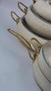 Elite Ivory 9 piece Granite Cookware Set