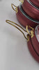 Elite Ruby Red 9 piece Granite Cookware Set